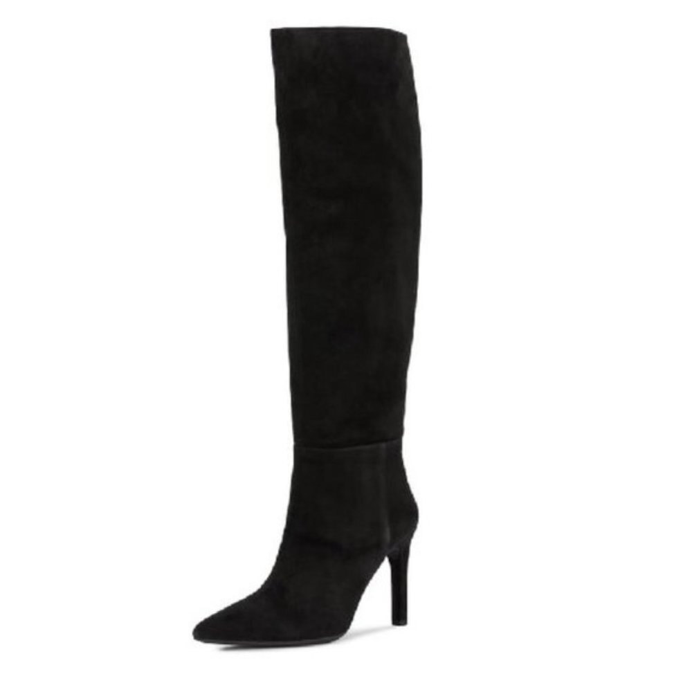 Geox Faviola Suede Knee High Boot